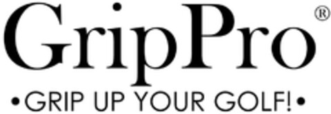 GripPro ·GRIP UP YOUR GOLF!· Logo (DPMA, 15.03.2014)