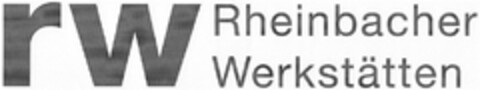 rw Rheinbacher Werkstätten Logo (DPMA, 09.04.2014)