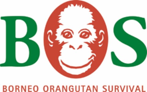 BOS BORNEO ORANGUTAN SURVIVAL Logo (DPMA, 26.10.2015)