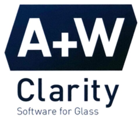 A+W Clarity Software for Glass Logo (DPMA, 26.07.2016)