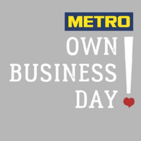 METRO OWN BUSINESS DAY Logo (DPMA, 20.05.2016)