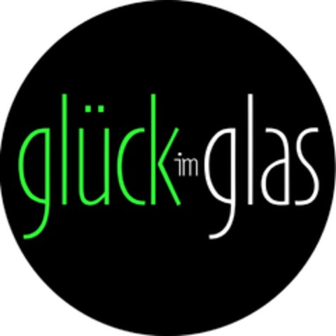 glück im glas Logo (DPMA, 02/07/2018)