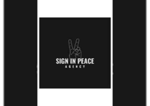 SIGN IN PEACE AGENCY Logo (DPMA, 08/22/2024)