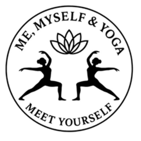 ME, MYSELF & YOGA MEET YOURSELF Logo (DPMA, 23.05.2025)