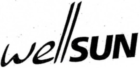 wellSUN Logo (DPMA, 02/20/2002)