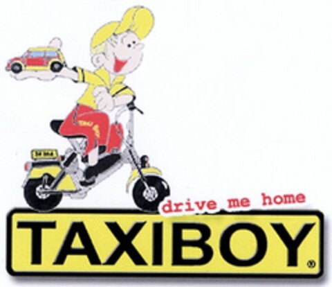 drive me home TAXIBOY Logo (DPMA, 23.03.2004)