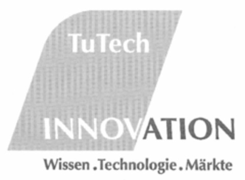 TuTech INNOVATION Wissen.Technologie.Märkte Logo (DPMA, 10/04/2004)