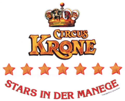 CIRCUS KRONE STARS IN DER MANEGE Logo (DPMA, 16.03.2006)