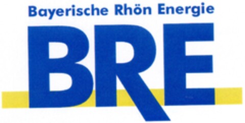 BRE Bayerische Rhön Energie Logo (DPMA, 01/25/2007)