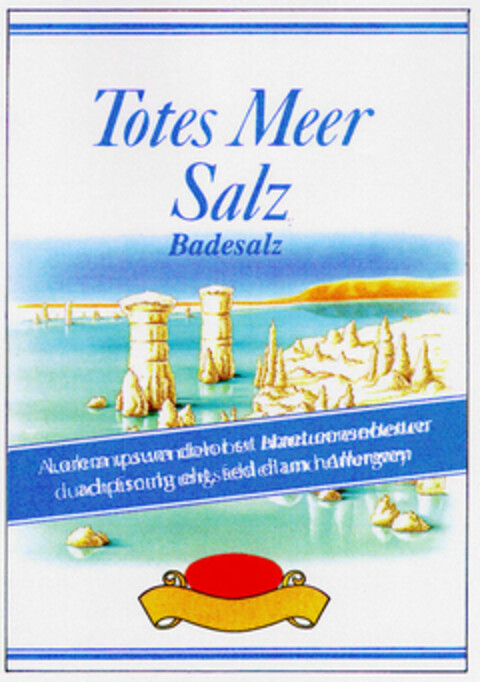Totes Meer Salz Badesalz Logo (DPMA, 29.11.1994)
