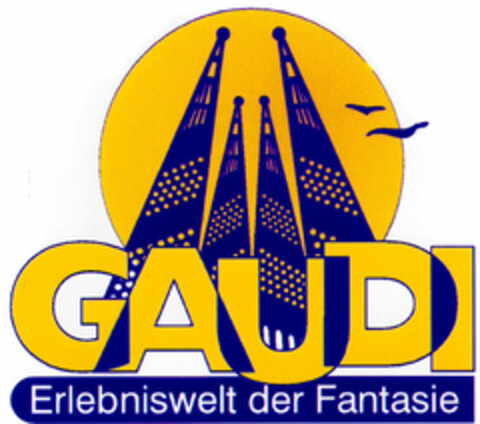GAUDI Erlebniswelt der Fantasie Logo (DPMA, 13.01.1996)