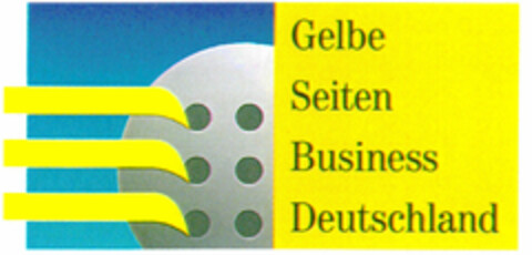 Gelbe Seiten Business Deutschland Logo (DPMA, 06/21/1996)