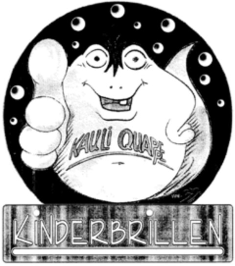 KAULI QUAPPE KINDERBRILLEN Logo (DPMA, 08/06/1997)