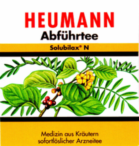 HEUMANN Abführtee Logo (DPMA, 28.10.1997)