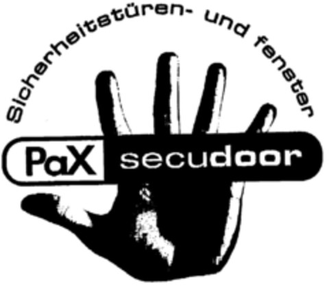 PaX secudoor Logo (DPMA, 24.03.1998)