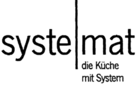 syste/mat Logo (DPMA, 10.06.1998)