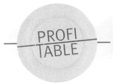PROFI TABLE Logo (DPMA, 12.06.1998)