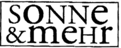 SONNe&meHr Logo (DPMA, 02.11.1998)