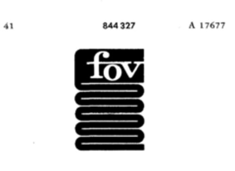 fov Logo (DPMA, 17.02.1967)