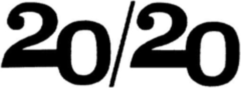 20/20 Logo (DPMA, 25.03.1993)