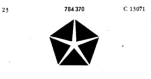 784370 Logo (DPMA, 20.12.1962)