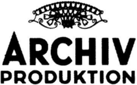 ARCHIV PRODUKTION Logo (DPMA, 12.02.1993)