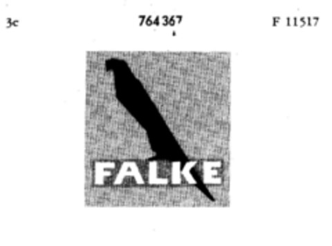 FALKE Logo (DPMA, 29.03.1961)
