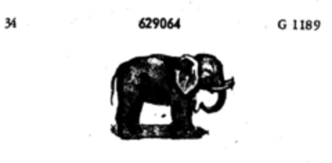 629064 Logo (DPMA, 11/25/1950)