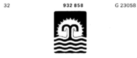 932858 Logo (DPMA, 02/26/1974)