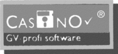 CASINO GV profi software Logo (DPMA, 06/25/1993)