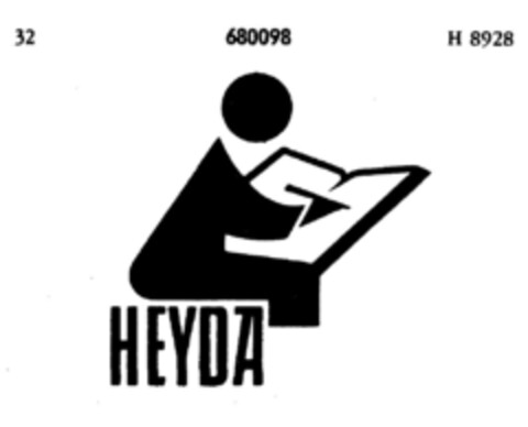 HEYDA Logo (DPMA, 09.10.1954)
