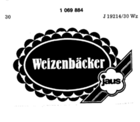 Weizenbäcker jaus Logo (DPMA, 05/06/1984)