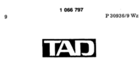 TAD Logo (DPMA, 13.12.1983)