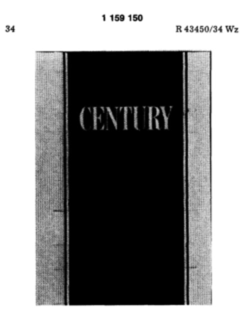 CENTURY Logo (DPMA, 23.08.1985)