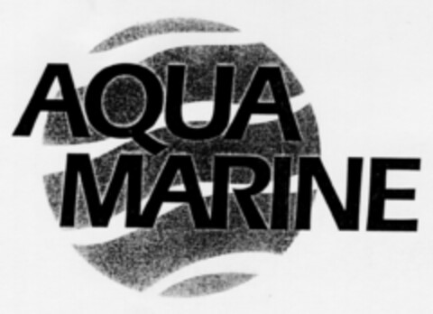 AQUA MARINE Logo (DPMA, 09/07/1990)