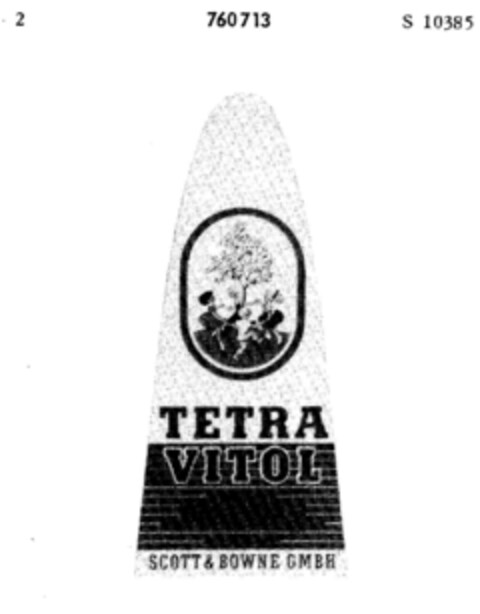 TETRA VITOL SCOTT & BOWNE GMBH Logo (DPMA, 15.04.1959)