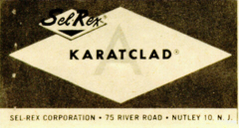 Sel-Rex KARATLAD (A) Logo (DPMA, 27.06.1960)