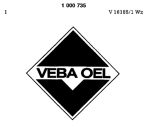 VEBA OEL Logo (DPMA, 14.12.1978)