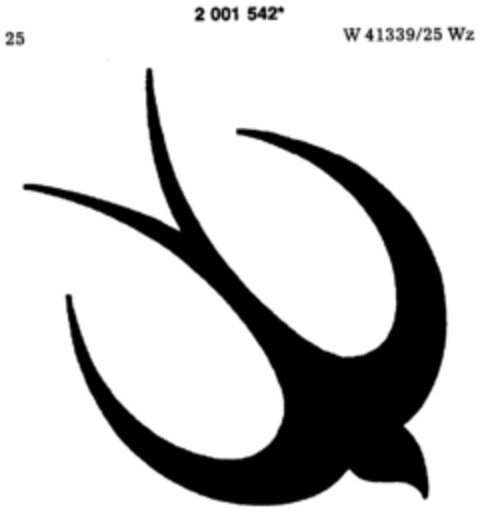 2001542 Logo (DPMA, 08.02.1991)