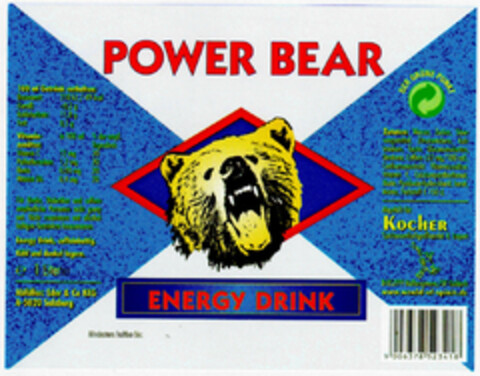 POWER BEAR Logo (DPMA, 10.01.2000)