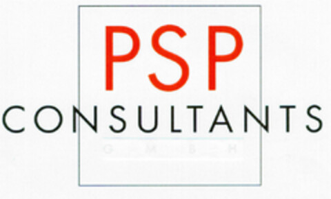 PSP CONSULTANTS Logo (DPMA, 01/11/2000)