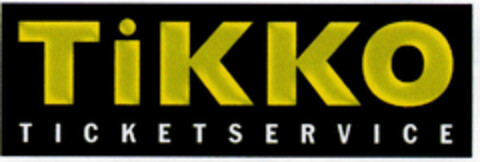 TiKKO TICKETSERVICE Logo (DPMA, 29.01.2001)