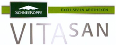 SCHNEEKOPPE VITASAN Logo (DPMA, 22.05.2010)