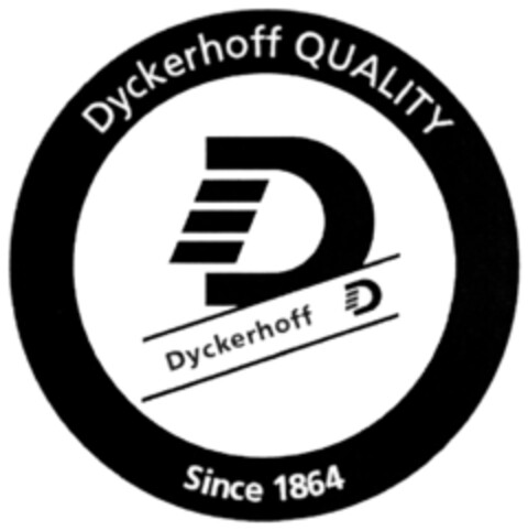 Dyckerhoff QUALITY D Dyckerhoff D Since 1864 Logo (DPMA, 22.08.2011)