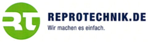 RT REPROTECHNIK.DE Wir machen es einfach. Logo (DPMA, 14.10.2011)