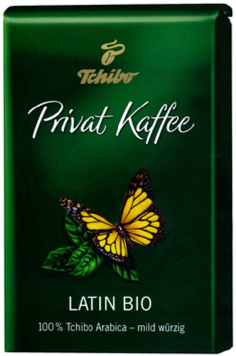 Tchibo Privat Kaffee LATIN BIO Logo (DPMA, 13.06.2012)