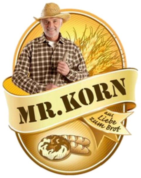 MR. KORN aus Liebe zum Brot Logo (DPMA, 15.03.2013)