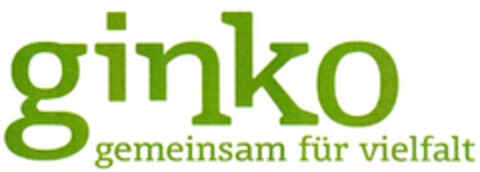ginko gemeinsam für vielfalt Logo (DPMA, 07.03.2014)