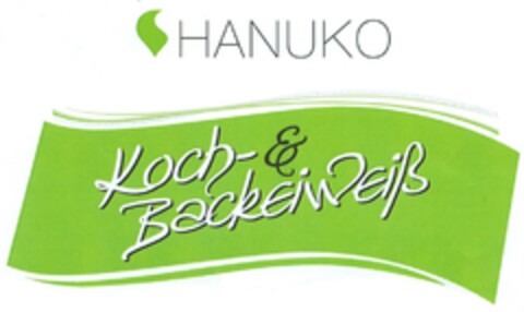 HANUKO Koch- & Backeiweiß Logo (DPMA, 11.09.2014)