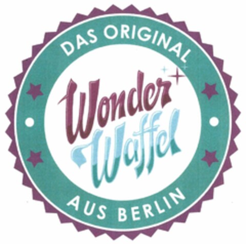 Wonder Waffel - DAS ORIGINAL AUS BERLIN Logo (DPMA, 01/11/2016)